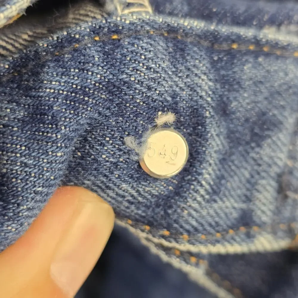 Vintage 80s Levis 557 Jeans Mens 30x36 (Fits 29x29) Blue Cowboy Western USA Made
